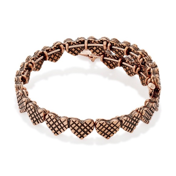 Alex and Ani Jewelry - NWOT Alex and Ani Romance Heart Wrap Bracelet